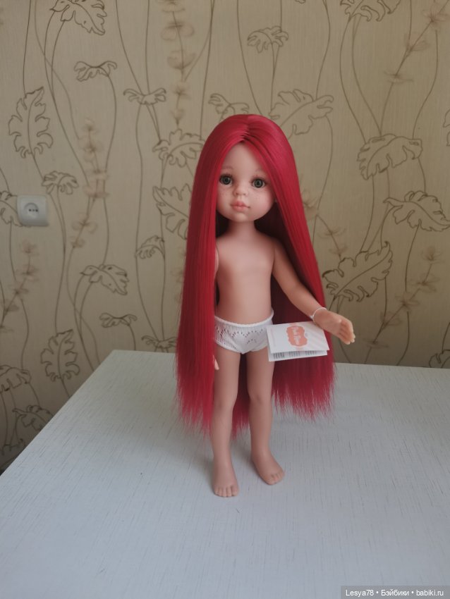 Кристи, прошитая искусственными трессами красного цвета, Паола рейна (фото 4)