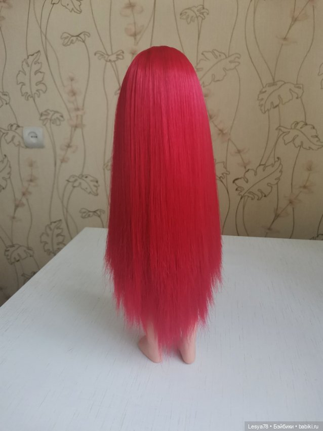 Кристи, прошитая искусственными трессами красного цвета, Паола рейна (фото 7)