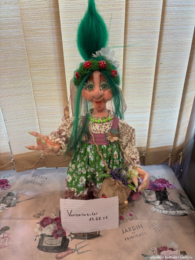 Лесная фея ручной работы — Авторские куклы (фото 3)