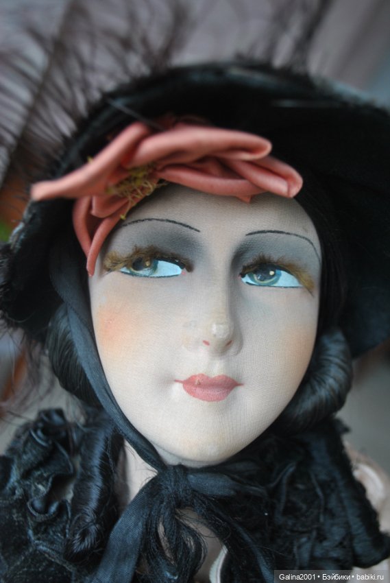 Будуарная антикварная кукла Арт-Деко (фото 2)