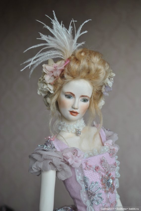 Авторская кукла из фарфора Мария (фото 3)