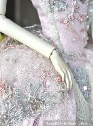 Авторская кукла из фарфора Мария (фото 6)