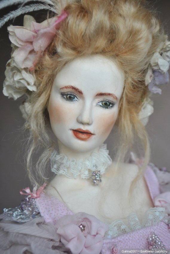 Авторская кукла из фарфора Мария (фото 4)