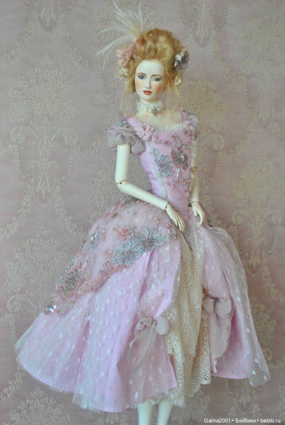 Авторская кукла из фарфора Мария (фото 5)