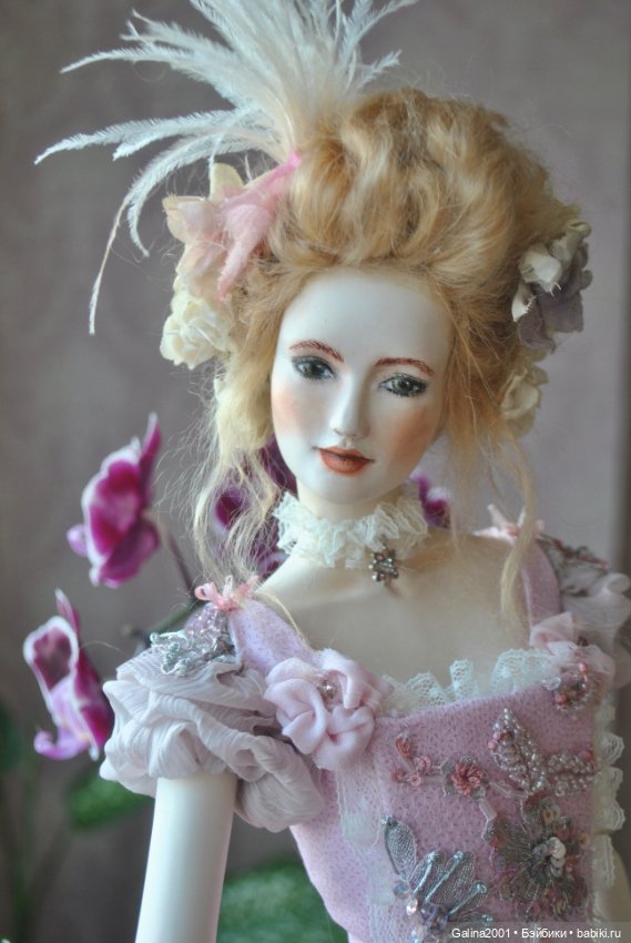 Авторская кукла из фарфора Мария (фото 2)