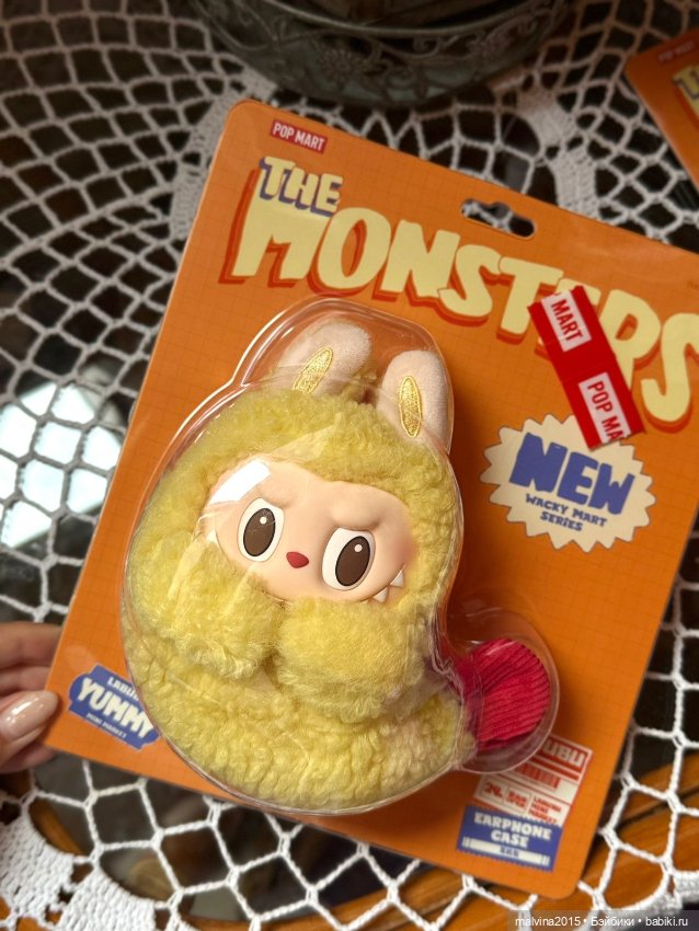 Продаю оригинального Labubu из новой серии Wacky Mart из магазина POP MART (фото 2)