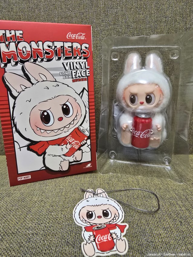 Лабубу Labubu Coca-Cola (банка)