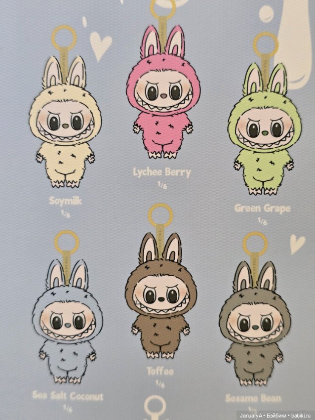 Лабубу Exciting Macaron - Sesame Bean (фото 4)