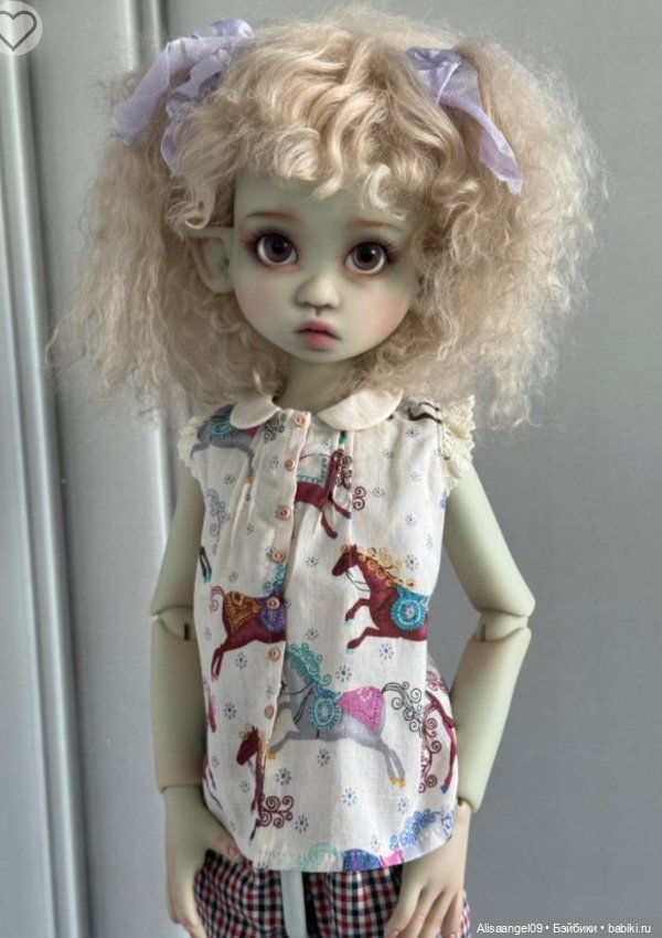 Блузка с брюками — Одежда для BJD