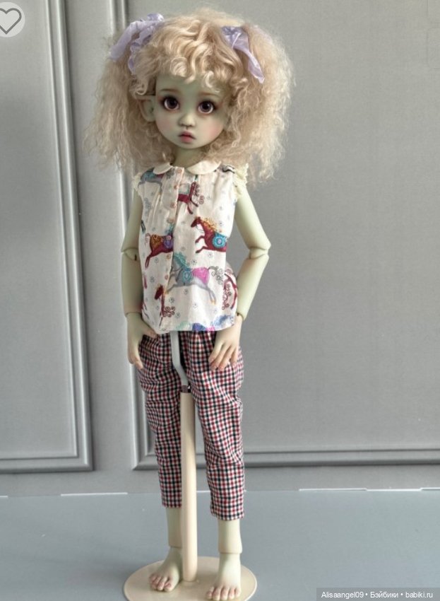 Блузка с брюками — Одежда для BJD (фото 2)