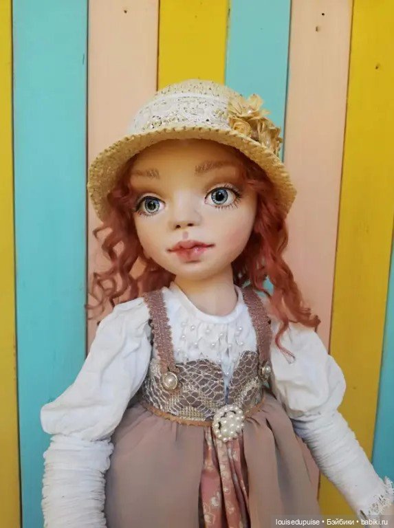 Кукла авторская текстильная