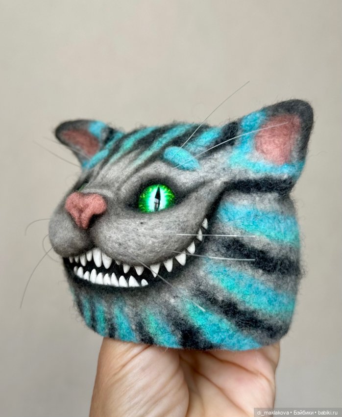 Шапка для кукол Чеширский кот (фото 4)