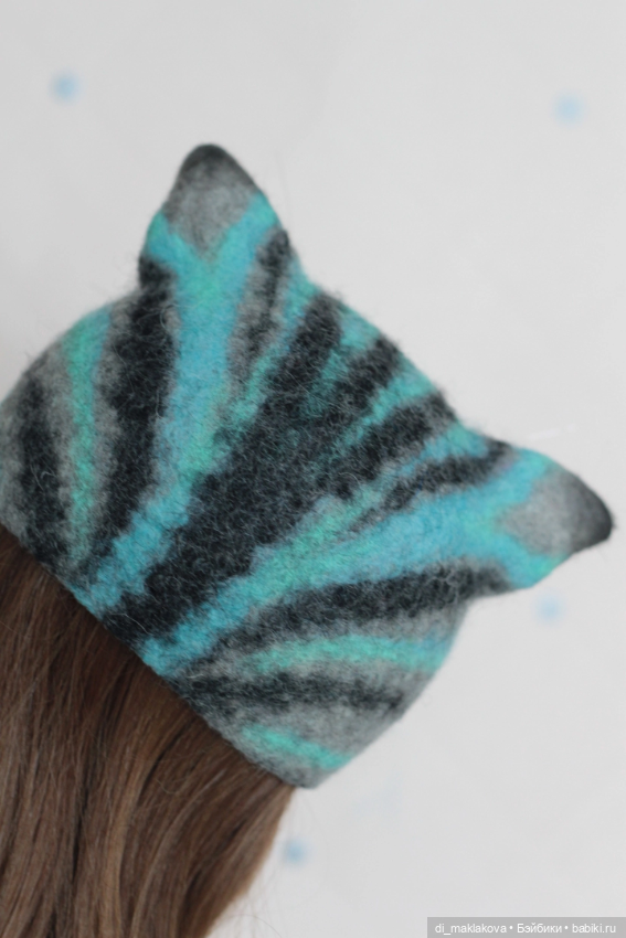 Шапка для кукол Чеширский кот (фото 3)