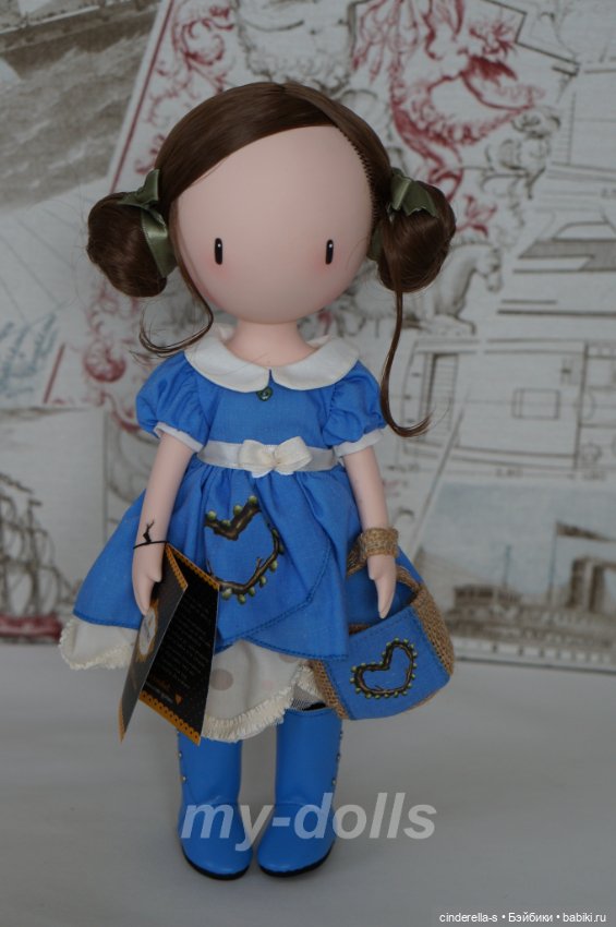 Кукла Горджусс "Я люблю Вас всех #3" от Paola Reina (фото 4)