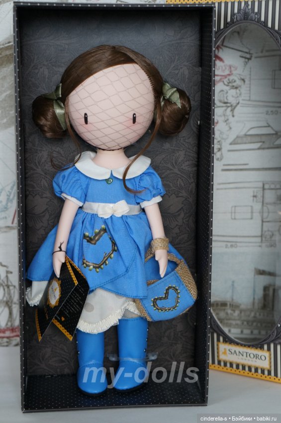 Кукла Горджусс "Я люблю Вас всех #3" от Paola Reina