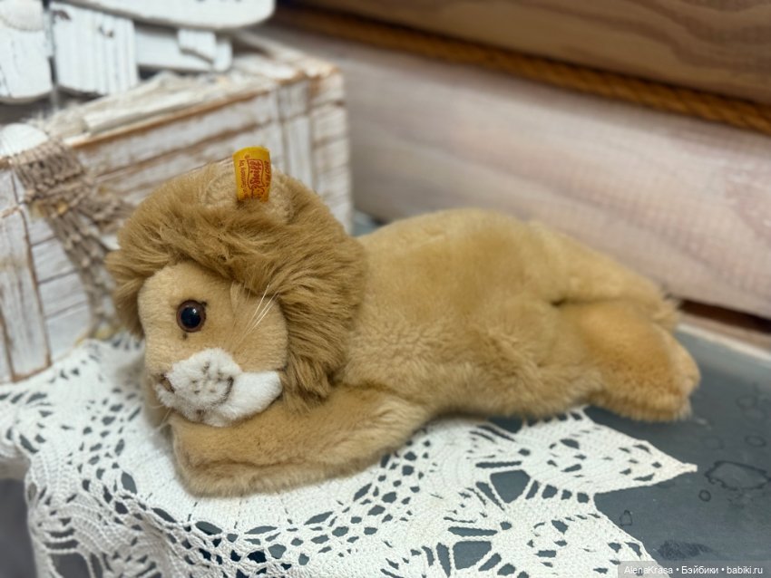 Львенок Steiff — Игрушки для детей (фото 4)