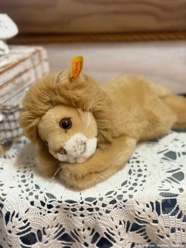 Львенок Steiff — Игрушки для детей (фото 3)