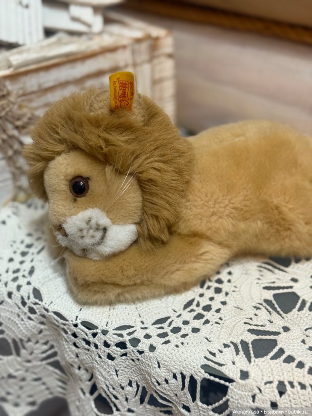 Львенок Steiff — Игрушки для детей (фото 2)