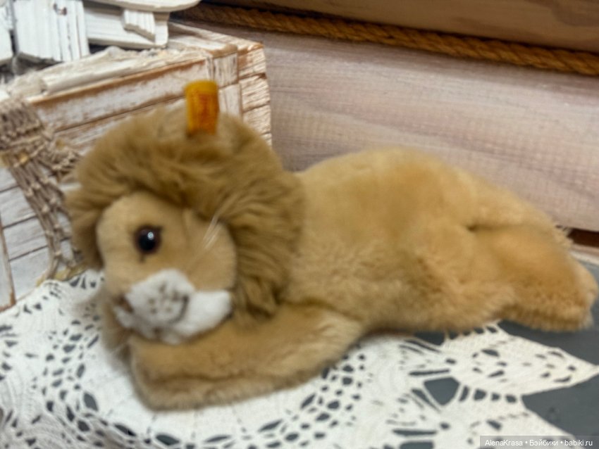 Львенок Steiff — Игрушки для детей