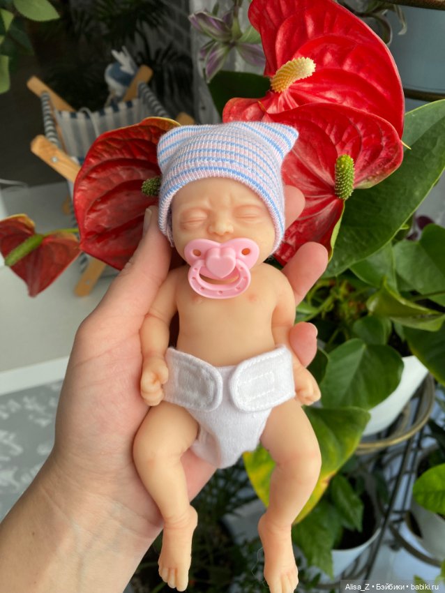 Силиконовый мини реборн — Куклы реборн