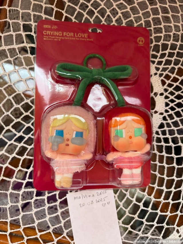 Продаю Брелок вишенки Crybaby (фото 4)