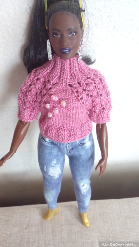 Джемпер для Барби — Одежда для кукол