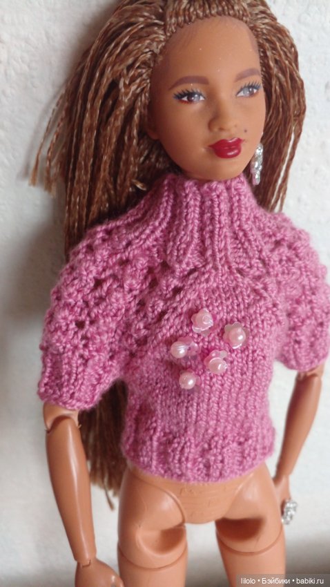 Джемпер для Барби — Одежда для кукол (фото 8)