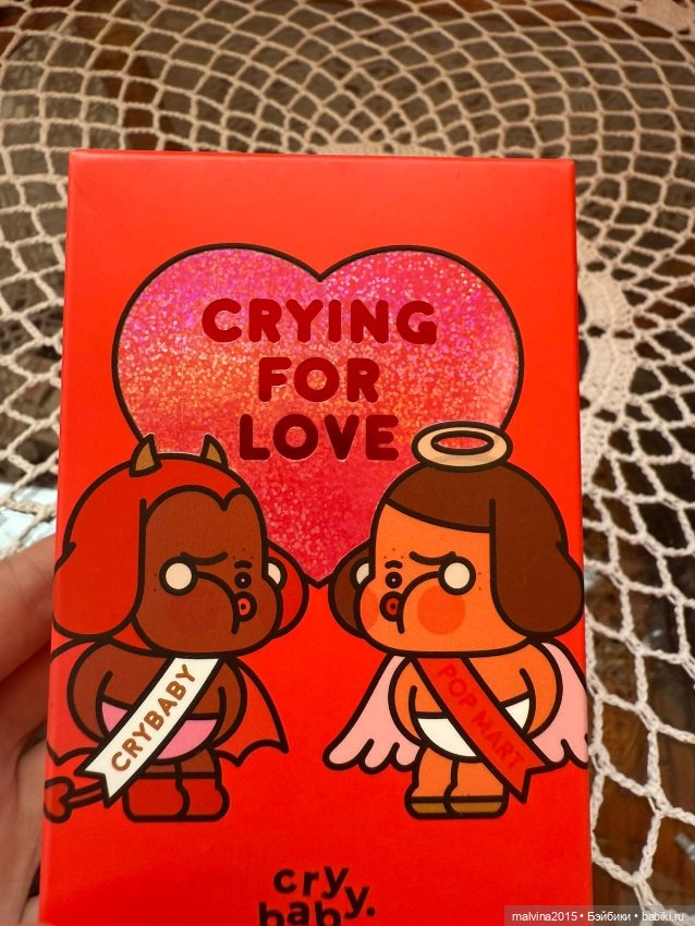 Продаю оллекционная фигурка Cry baby серии «Crying for love (фото 2)