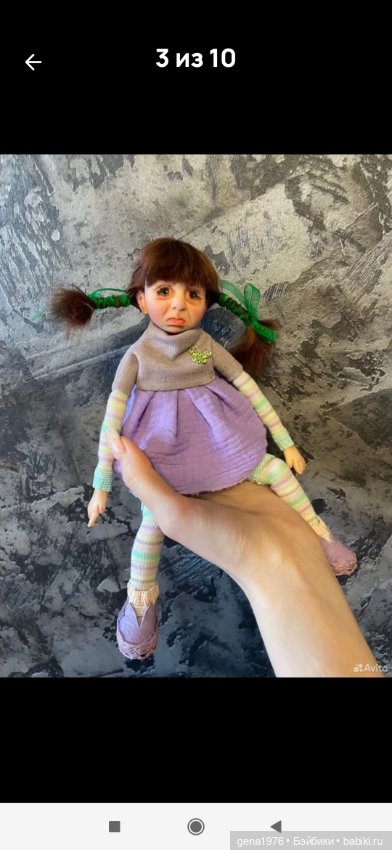 Кукла Маняша — Авторские куклы (фото 5)