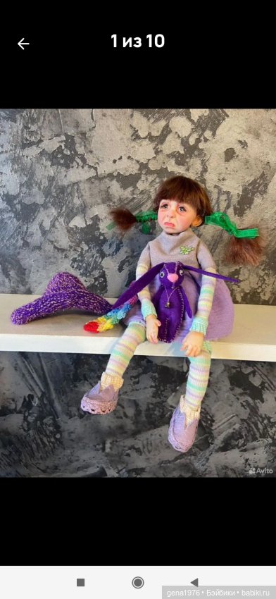 Кукла Маняша — Авторские куклы (фото 7)