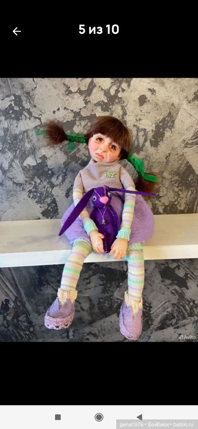 Кукла Маняша — Авторские куклы (фото 3)
