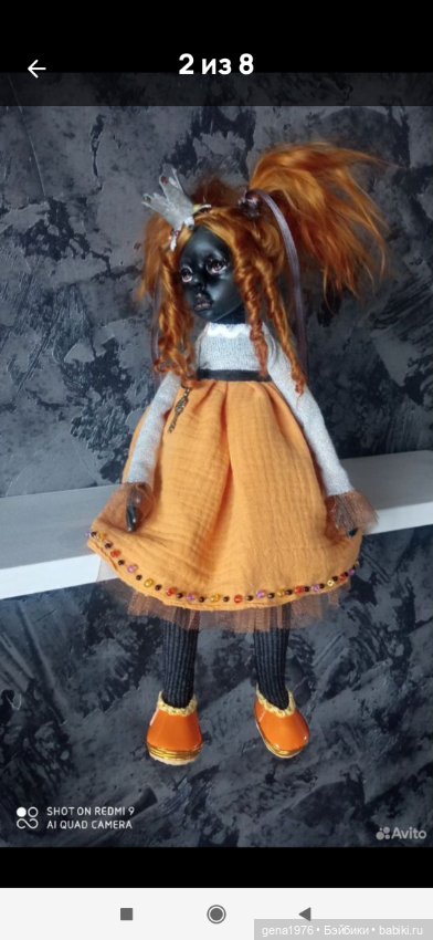 Скромная принцесса Мия — Авторские куклы (фото 6)