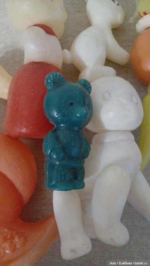 Лот из 11 винтажных советских игрушек