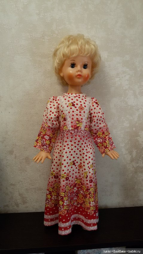 Платья на большую куклу СССР Нину (фото 6)