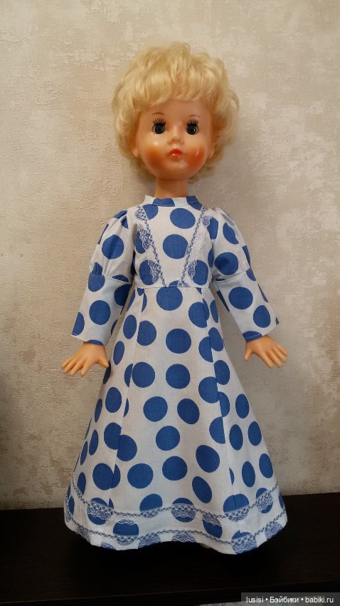 Платья на большую куклу СССР Нину (фото 8)
