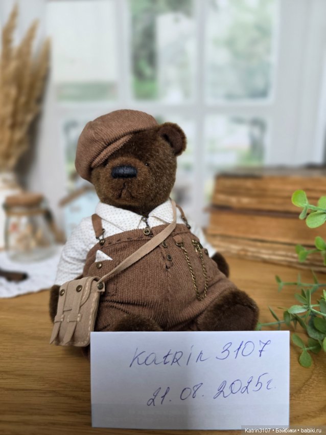 Коллекционный мишка — Авторские игрушки (фото 5)