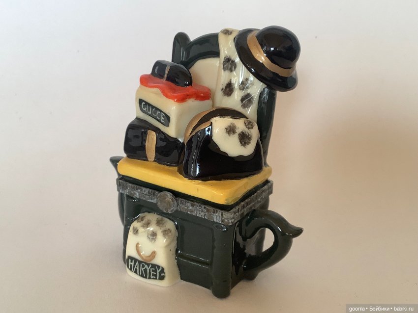 Керамический чайник-шкатулка (фото 5)