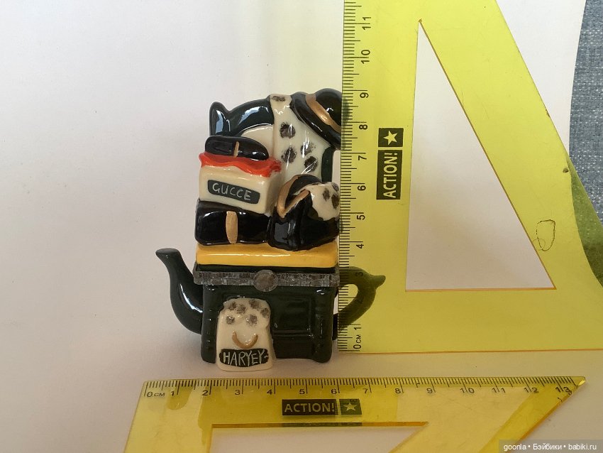 Керамический чайник-шкатулка (фото 4)