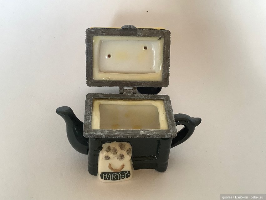 Керамический чайник-шкатулка (фото 3)