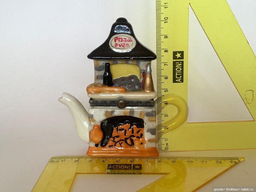 Керамический чайник шкатулка (фото 5)