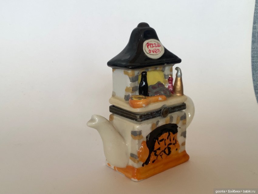 Керамический чайник шкатулка (фото 3)