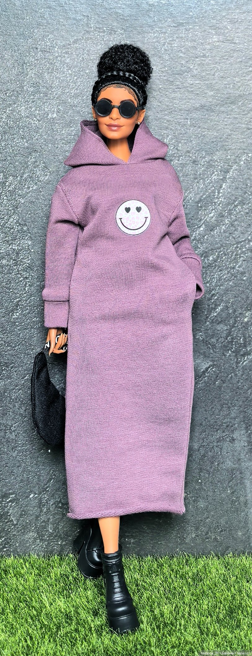 Платье-худи на пышку Барби (фото 3)