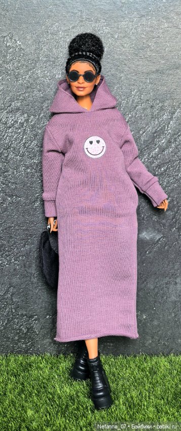 Платье-худи на пышку Барби (фото 2)