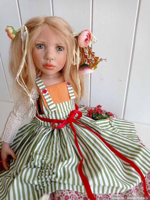 🍎🍒🍉🍄Сарафан для Цвергназе/Zwergnase ростом 65 см