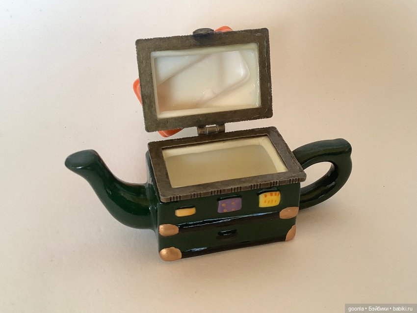 Керамический чайник шкатулка (фото 4)