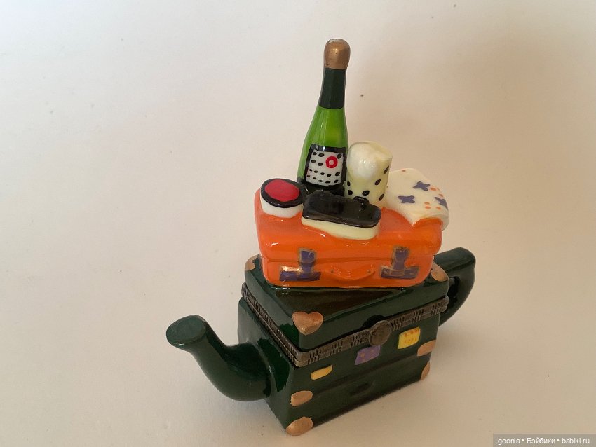 Керамический чайник шкатулка (фото 3)