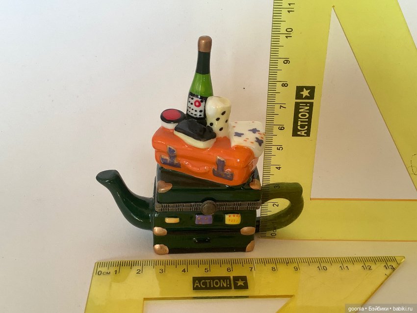 Керамический чайник шкатулка (фото 5)