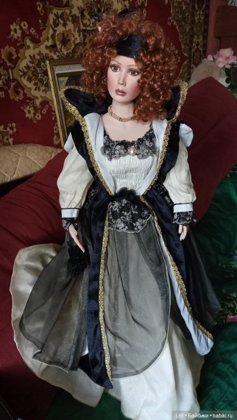 Чарующая Катрин — Фарфоровые куклы (фото 4)