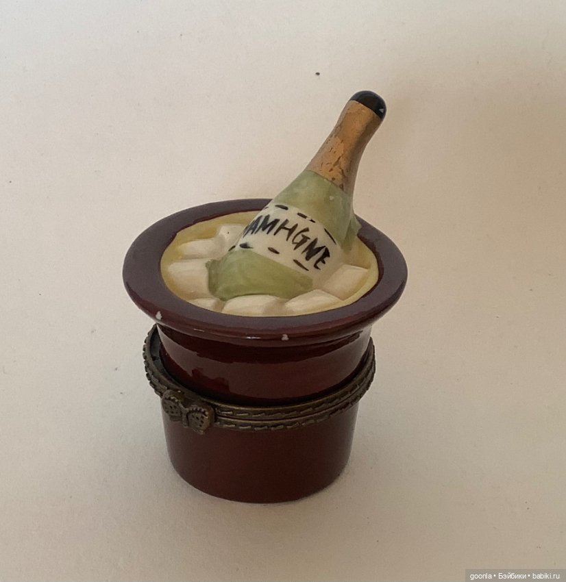 Керамическая шкатулка — Аксессуары для кукольных фотосессий