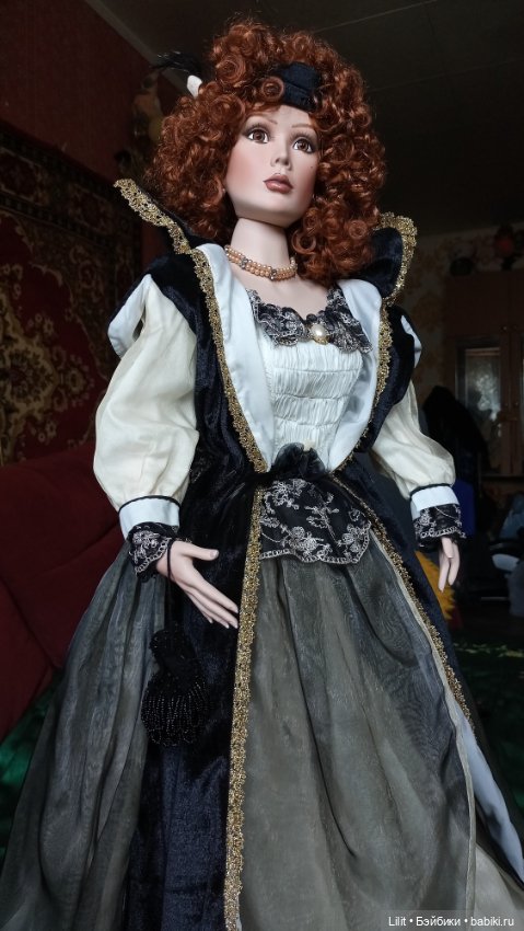 Чарующая Катрин — Фарфоровые куклы (фото 8)
